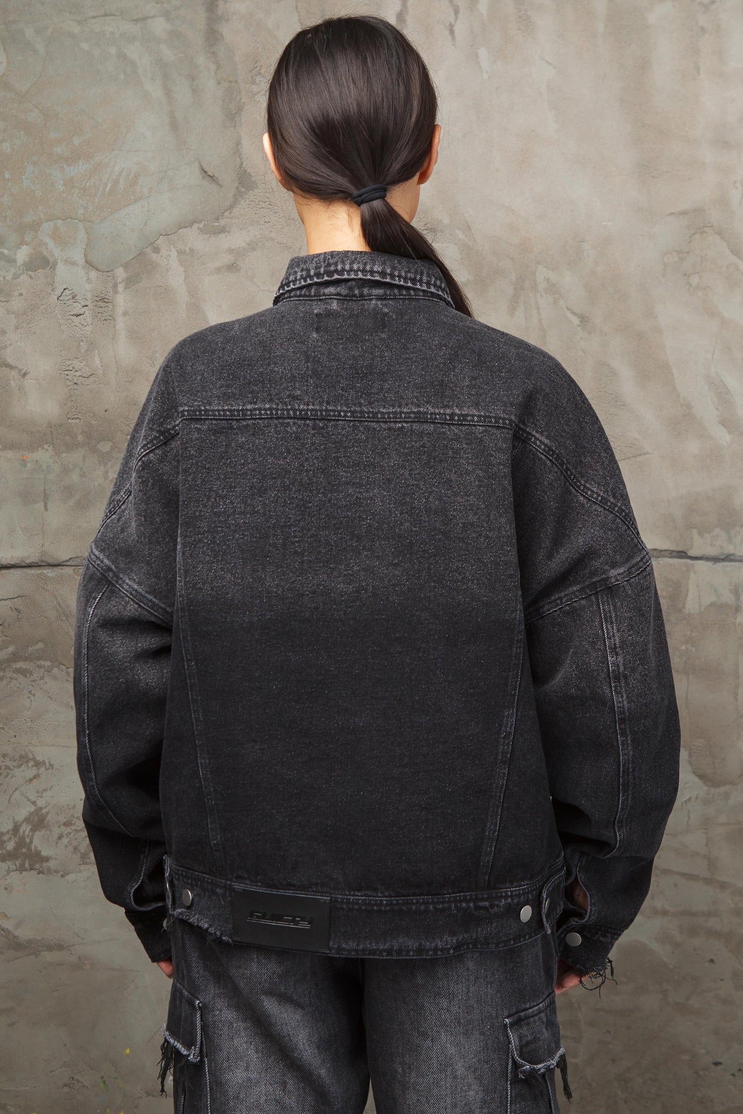 Distressed Denim Jacket