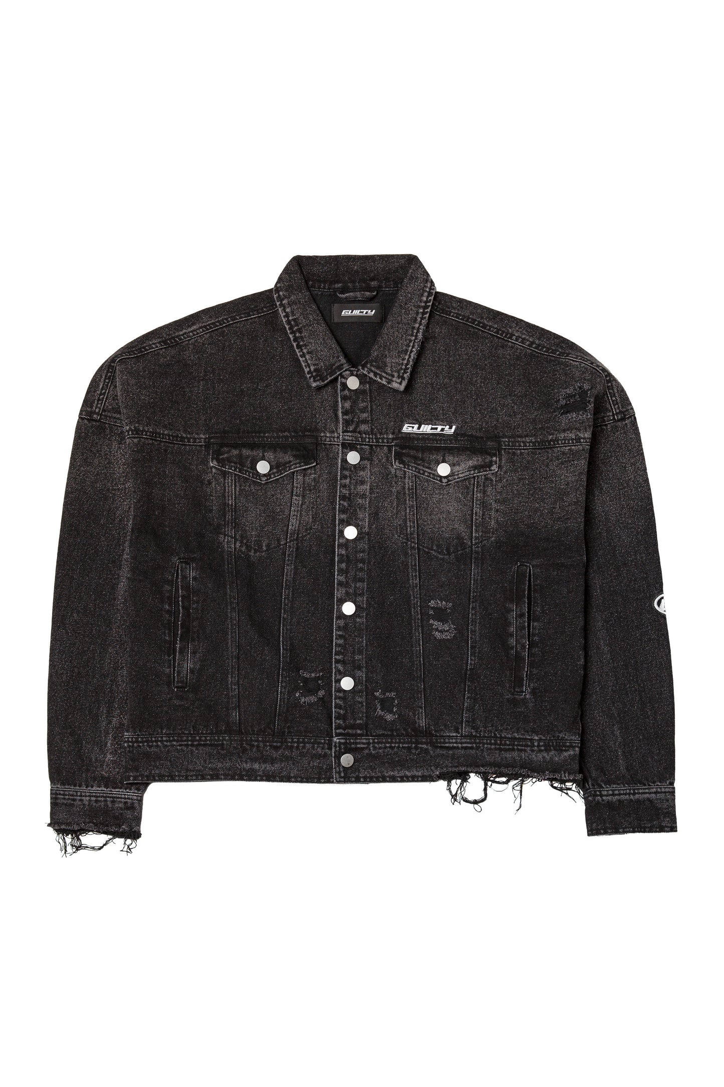 Distressed Denim Jacket