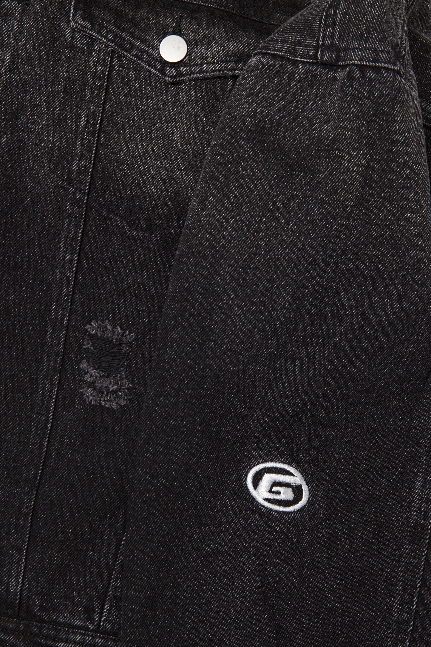 Distressed Denim Jacket