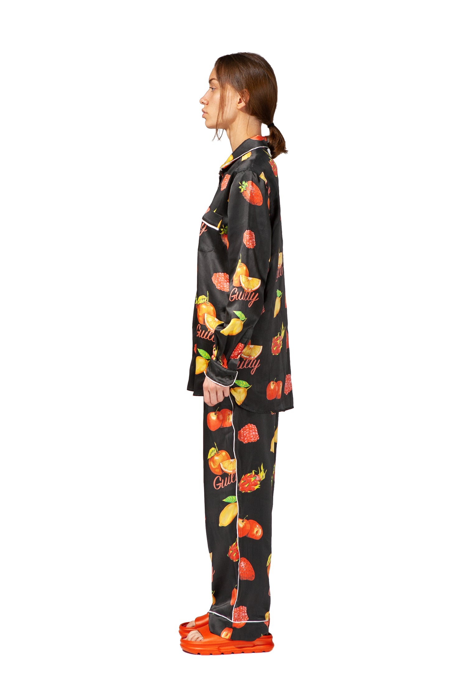 "FRUITY" Silk Pants