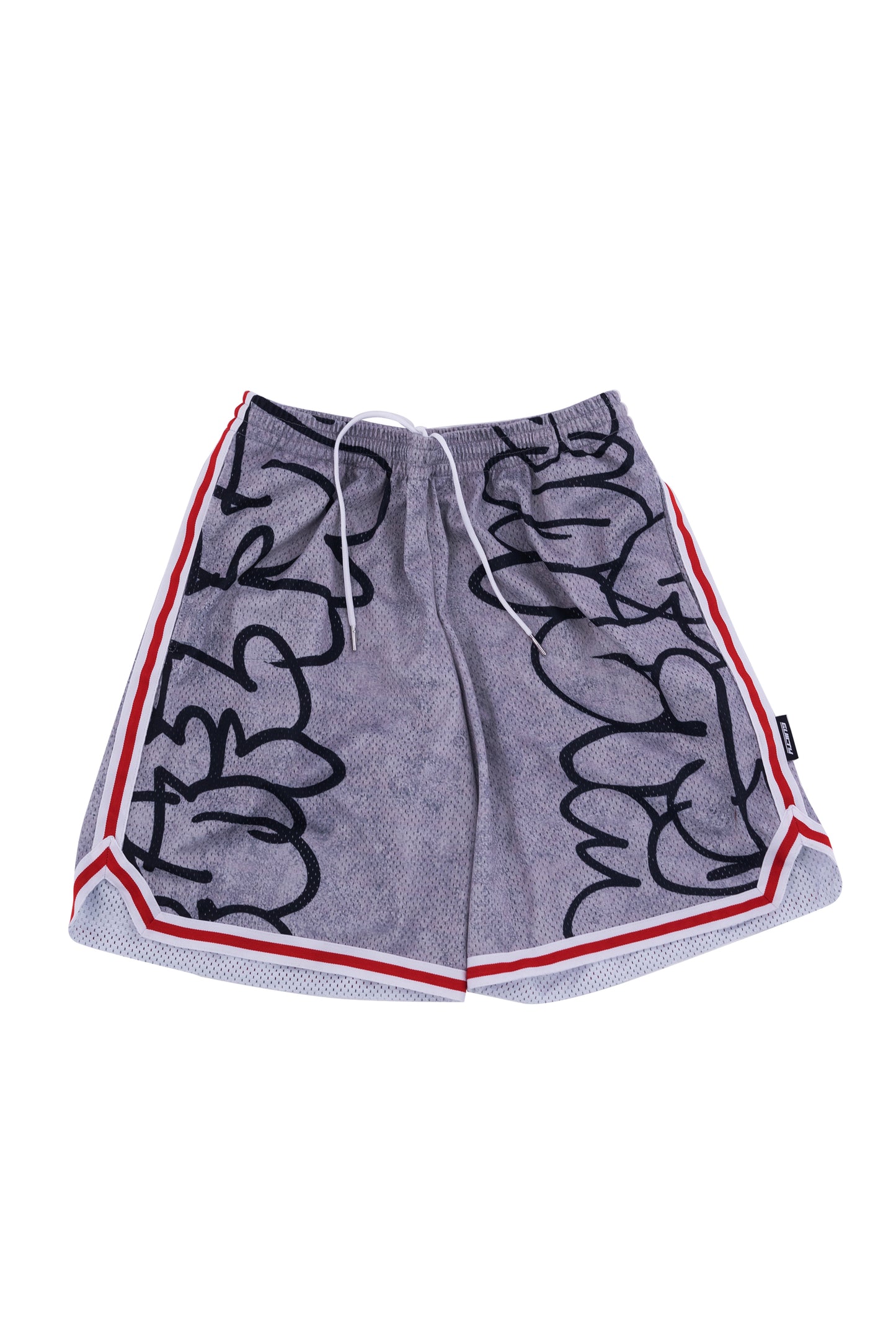 "GRAFFITI" Gray Shorts