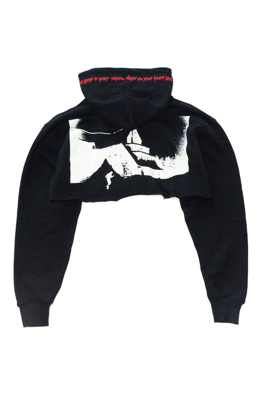 Cropped Hotel Hoodie