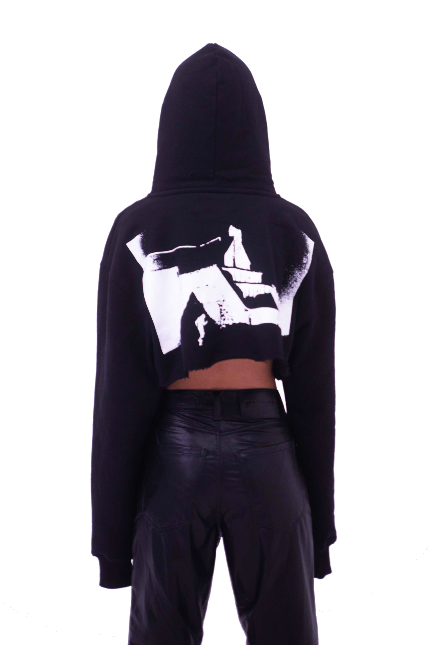 Cropped Hotel Hoodie