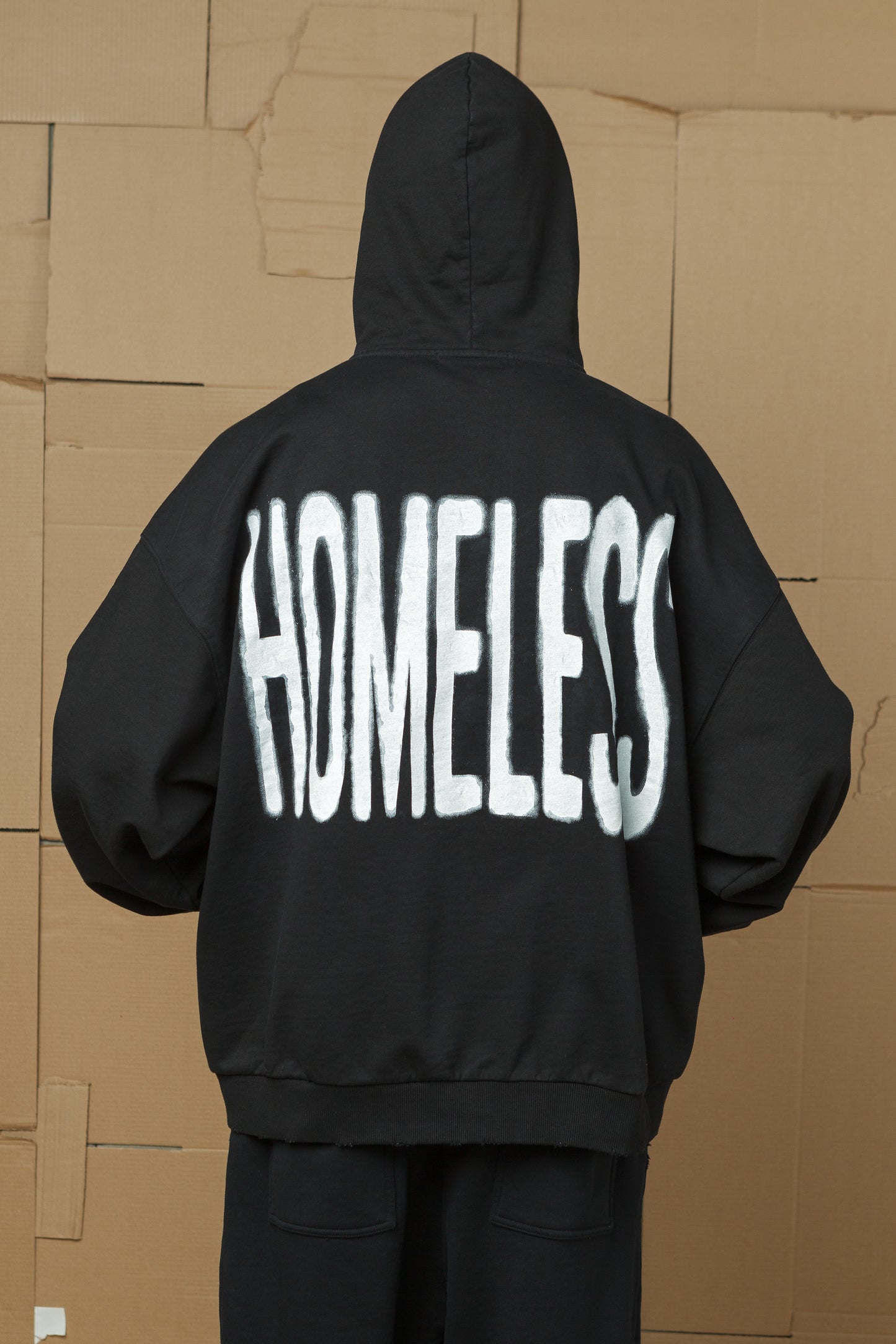 "Homeless" Oversized Hoodie