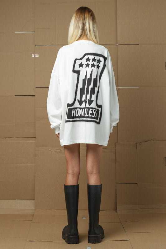 "No1 Homeless" Longsleeve