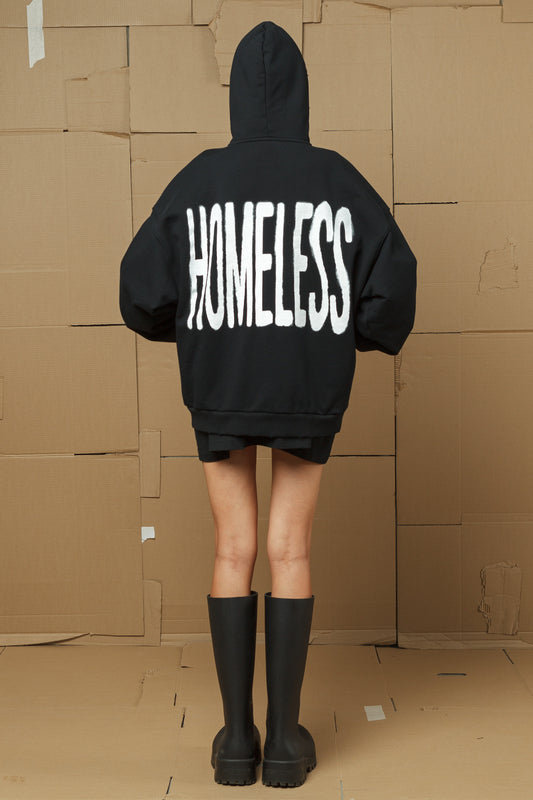 "Homeless" Oversized Hoodie