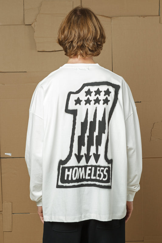 "No1 Homeless" Longsleeve