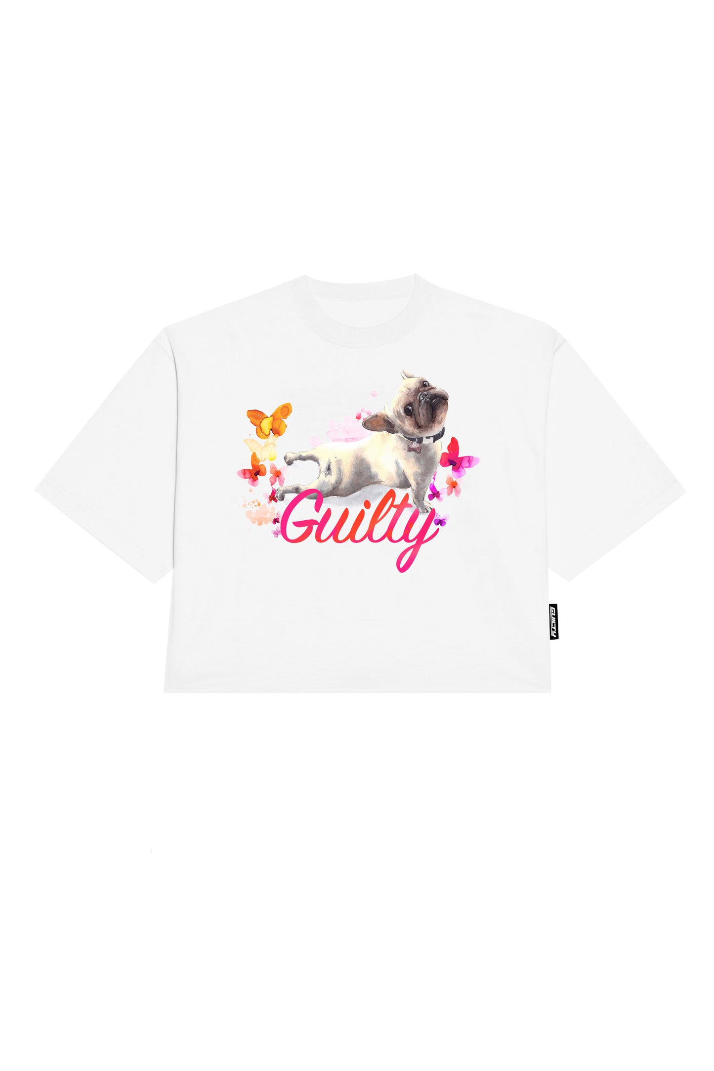 "DOGGY" Cropped T-shirt